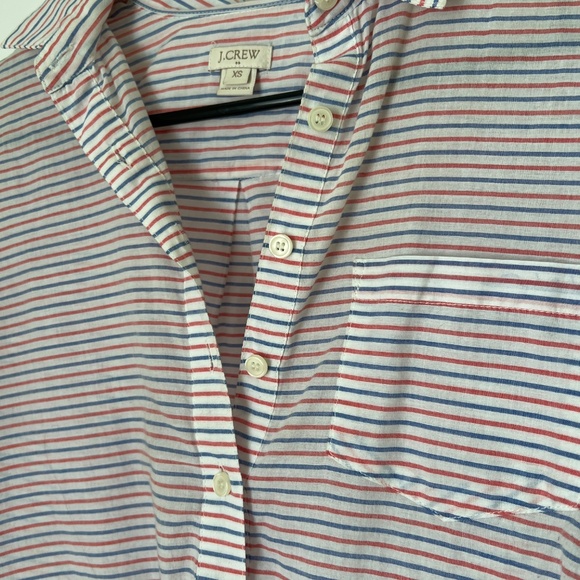J Crew half-button up - Picture 2 of 2